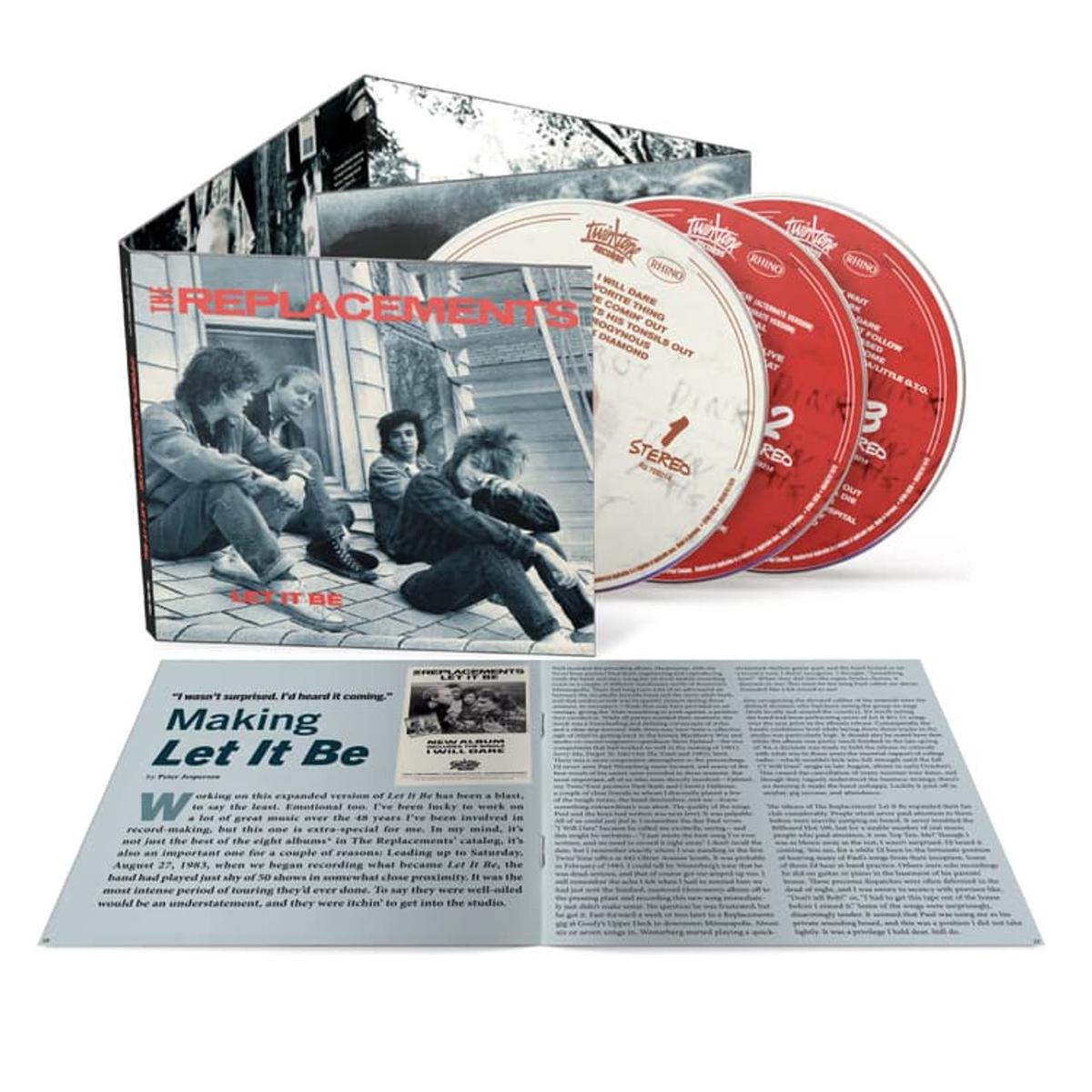 The Replacements Let It Be - Deluxe 3-CD Edition - Sealed  3-CD set