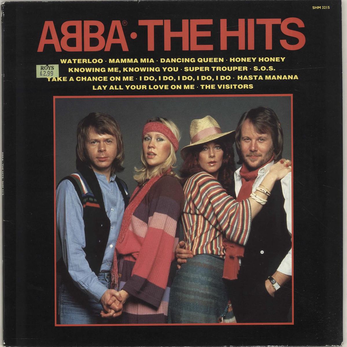 Abba The Hits  Vinyl LP
