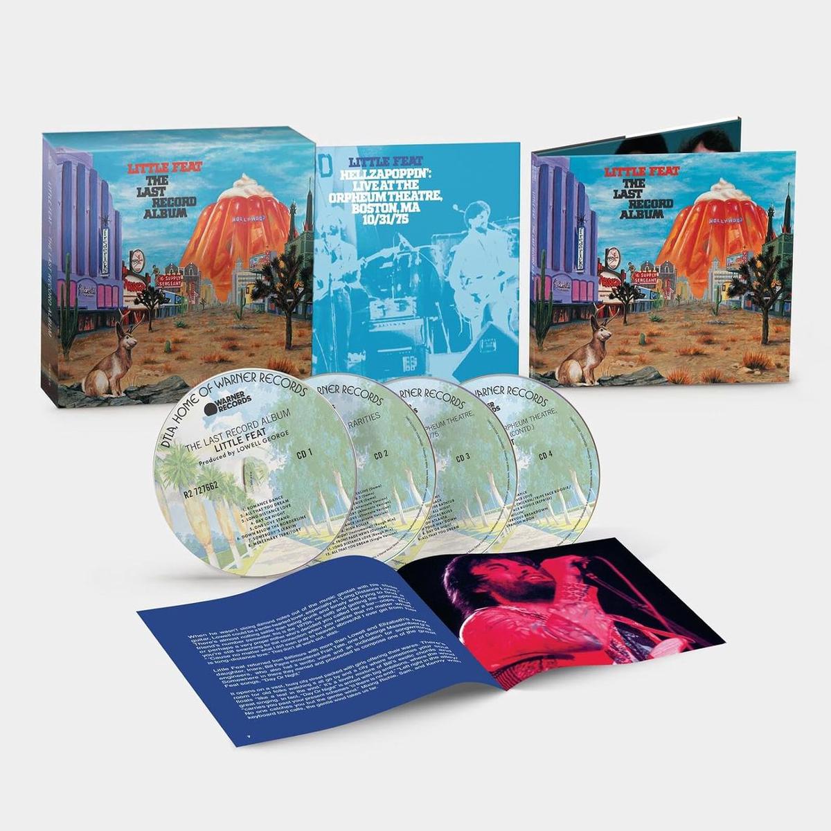 Little Feat The Last Record Album - Deluxe 4-CD Edition - Sealed  4-CD set