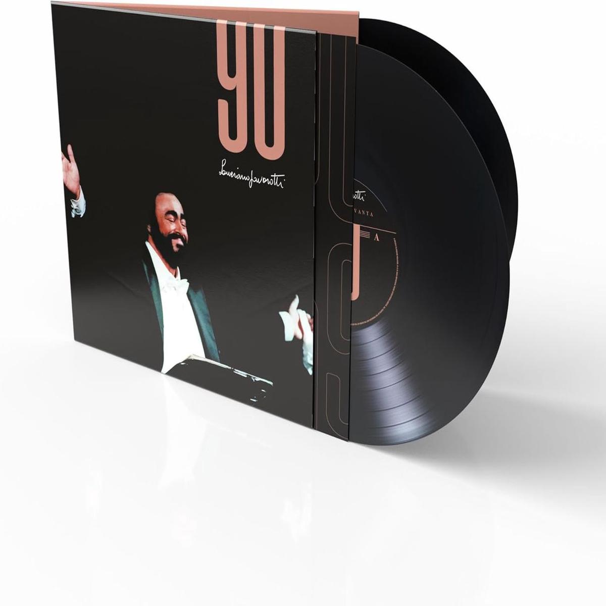 Luciano Pavarotti Novanta - Black Vinyl - Sealed  2-LP vinyl set