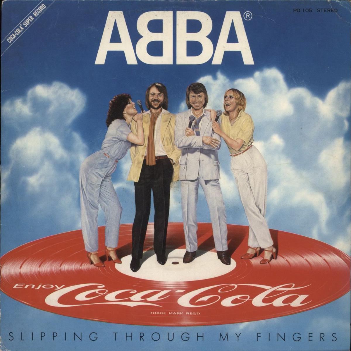 Abba Slipping Through My Fingers - EX Japanese Promo 7" picture disc