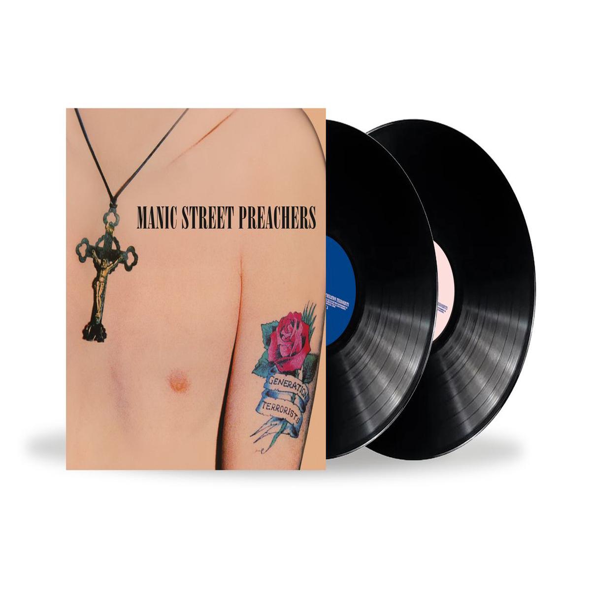 Manic Street Preachers Generation Terrorists - Black Vinyl - Sealed  2-LP vinyl set