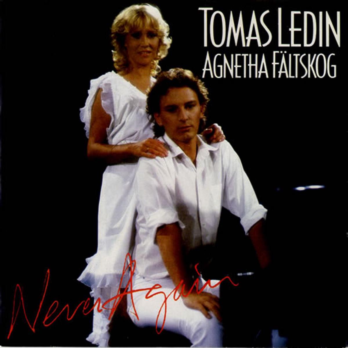 Agnetha Fltskog Never Again  7" vinyl