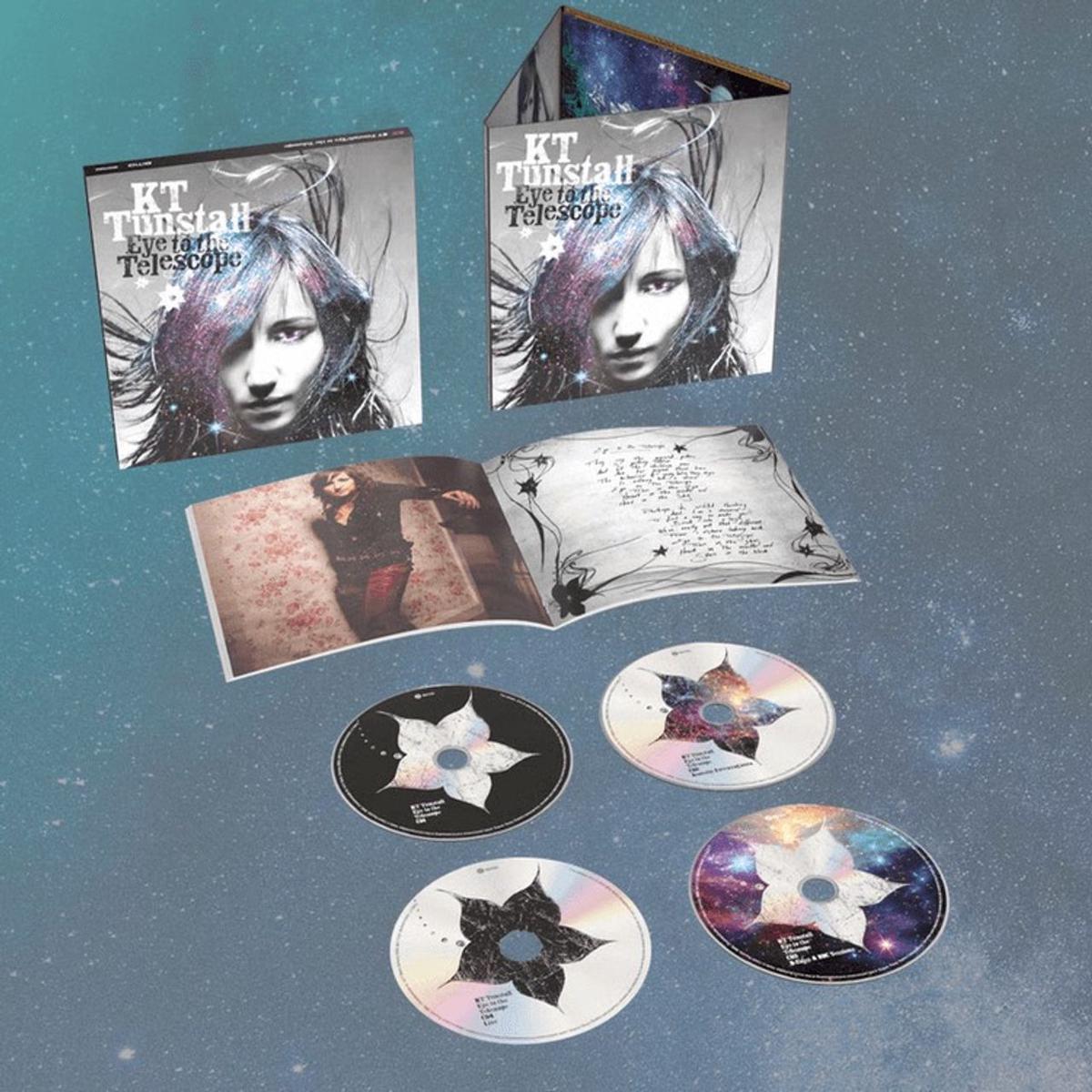 KT Tunstall Eye to the Telescope - 20th Anniversary Stargazer Edition - 4CD Set - Sealed  4-CD set