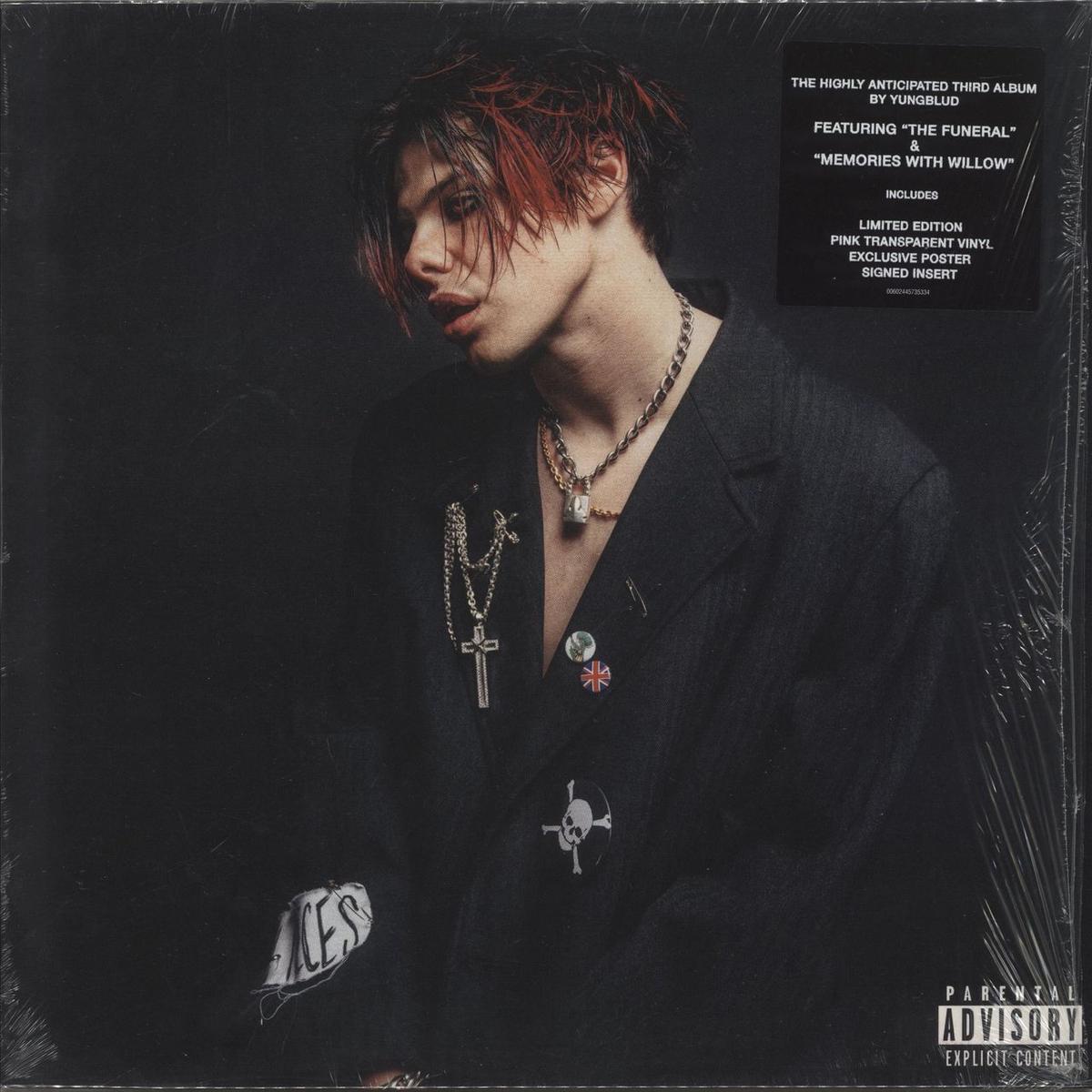 Yungblud Yungblud - Pink Vinyl + Autographed Print  Vinyl LP