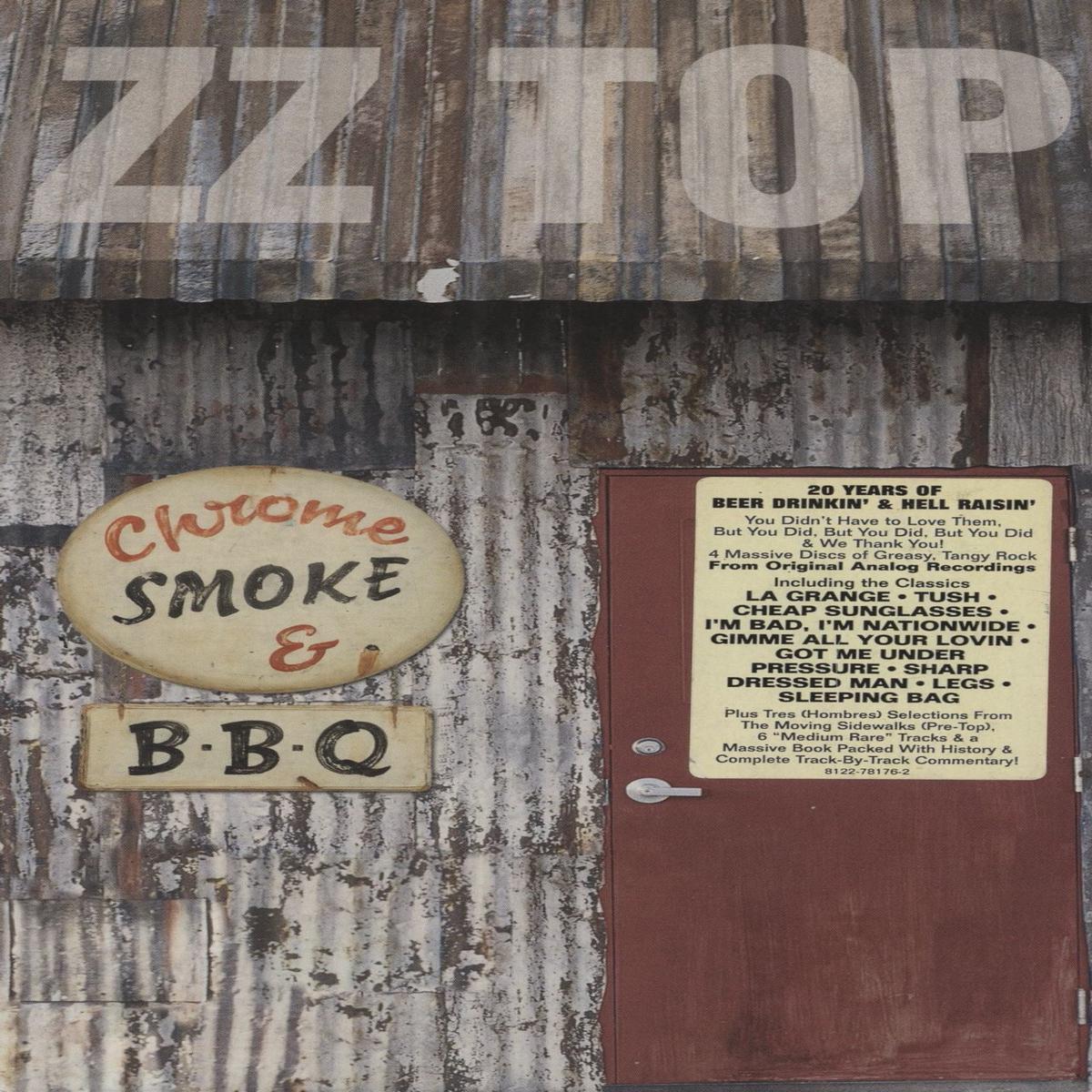 ZZ Top Chrome, Smoke & BBQ - The ZZ Top Box  Cd album box set