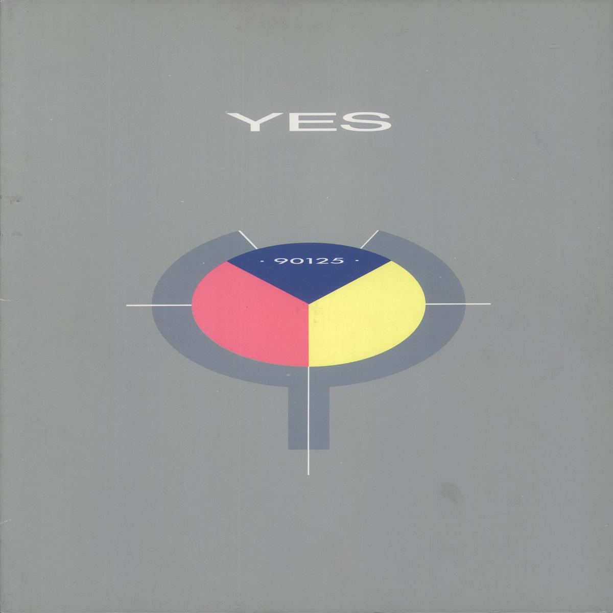 Yes 90125 (Nine...)- Insert German Vinyl LP
