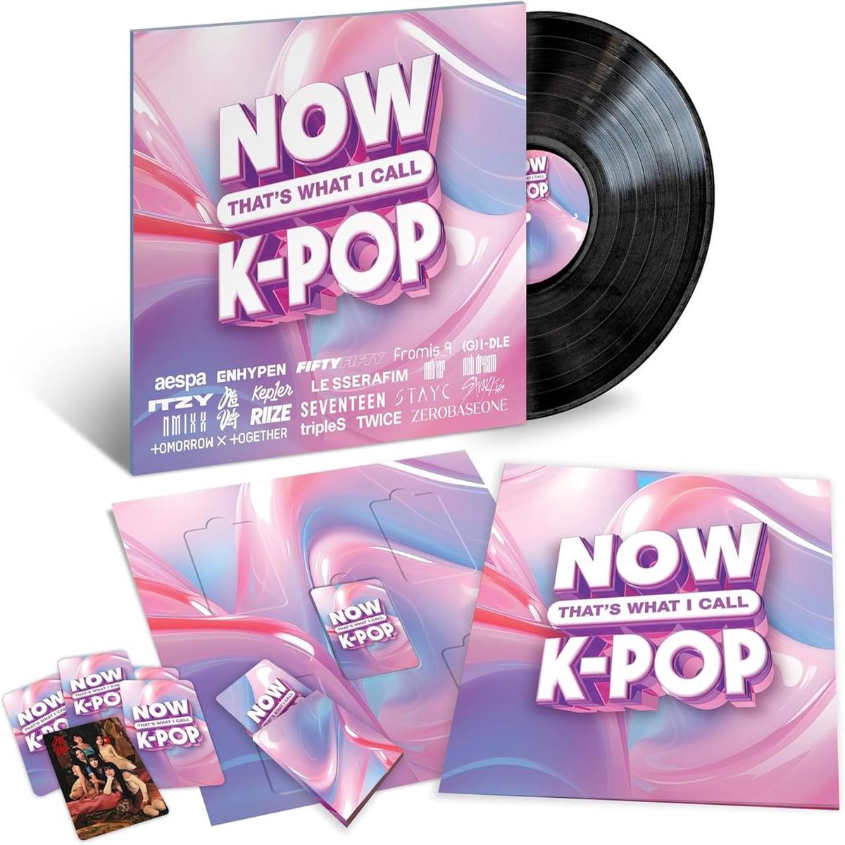 Now That's What I Call Music NOW That's What I Call K-Pop - Black Vinyl + Photobook & Photocards - Sealed US Vinyl LP