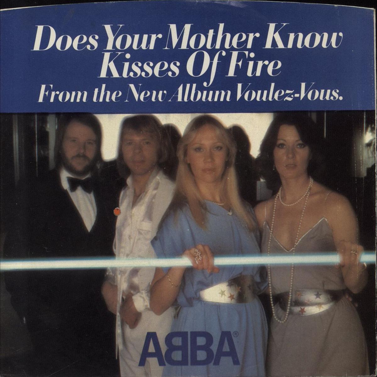 Abba Does Your Mother Know - P/S US Promo 7" vinyl