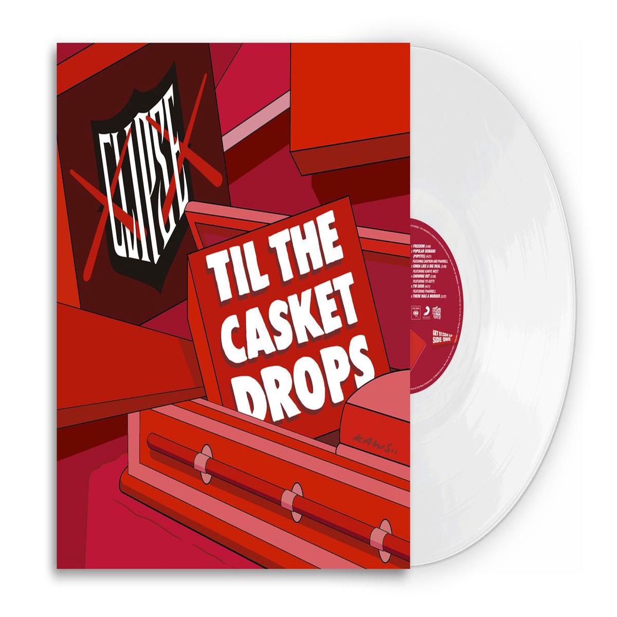 Clipse Til The Casket Drops - White Vinyl - Sealed  Vinyl LP