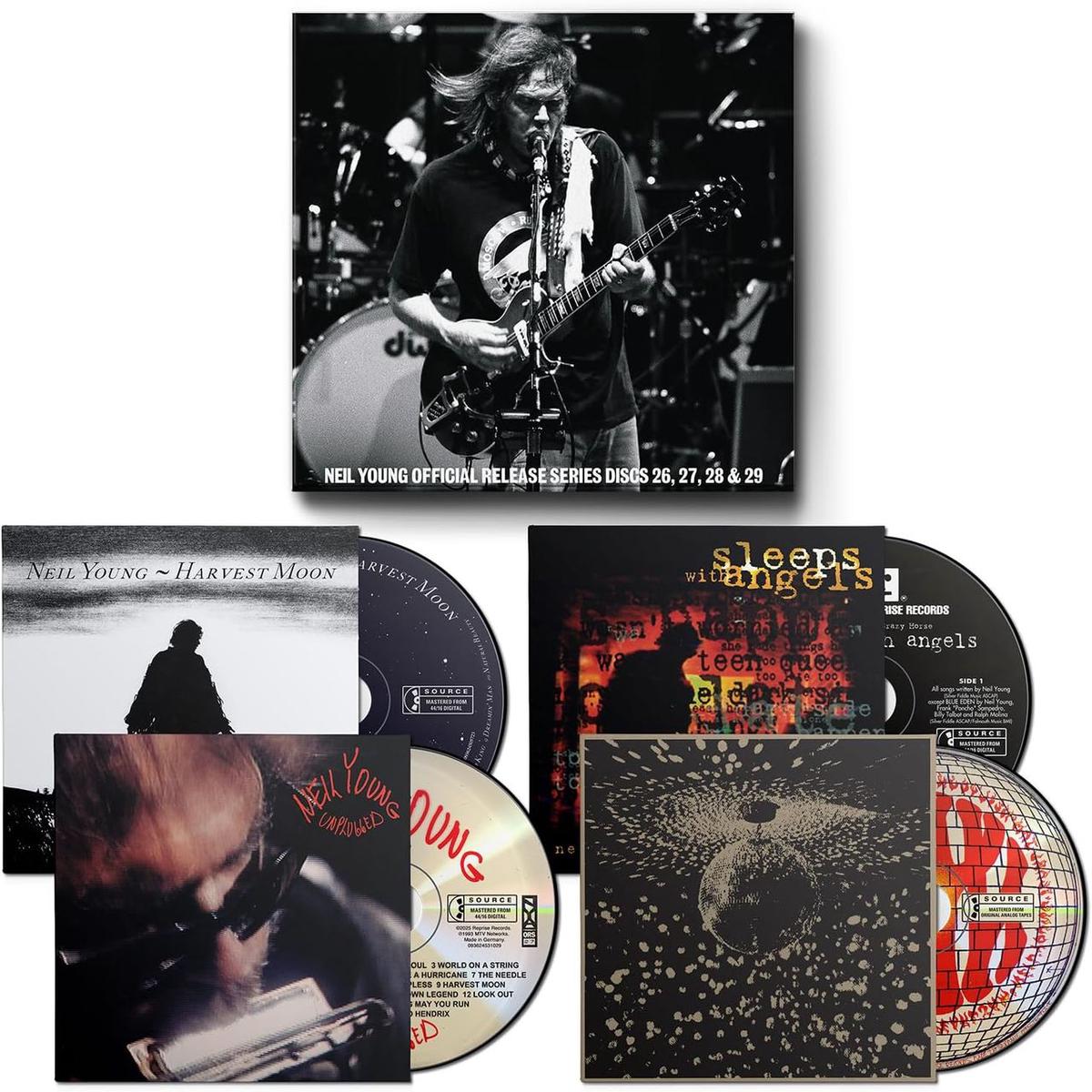 Neil Young Official Release Series Discs 26, 27, 28 & 29 - Numbered Edition - 4-CD Album Set - Sealed  4-CD set