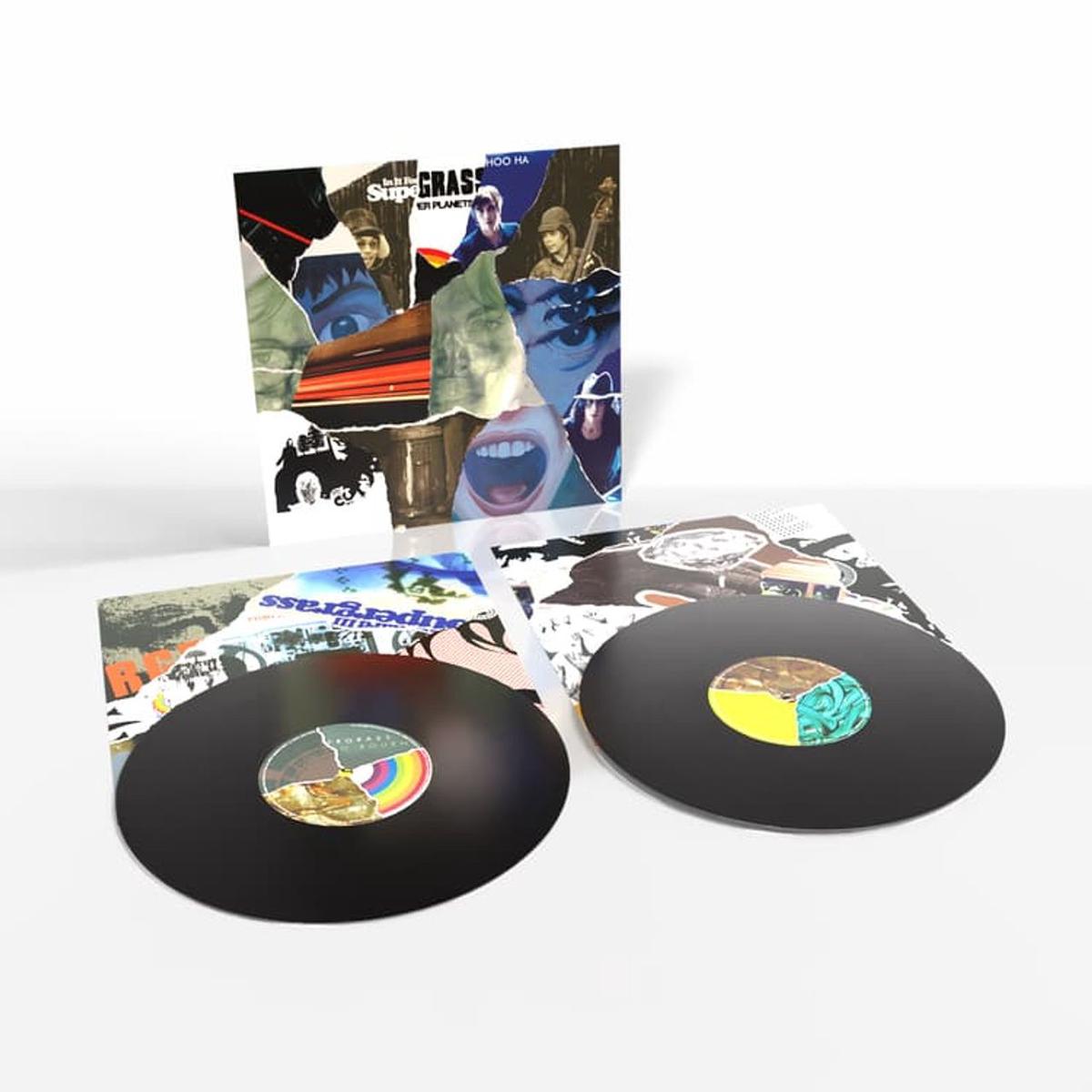 Supergrass The Strange Ones 1994-2008 - Black Vinyl - Sealed  2-LP vinyl set