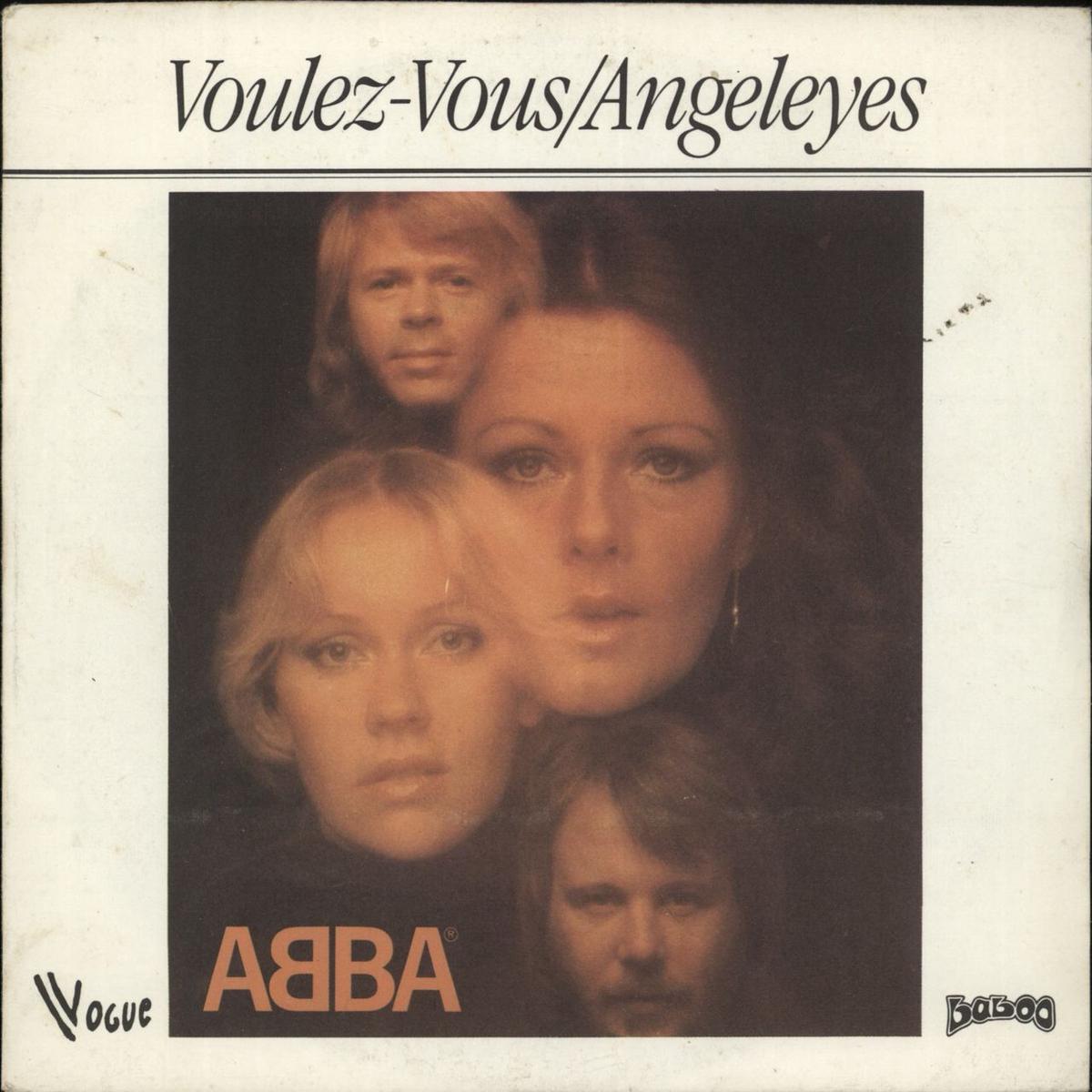 Abba Voulez-Vous French 7" vinyl