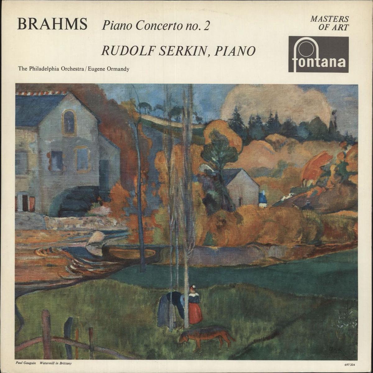 Johannes Brahms Brahms: Piano Concerto No. 2  Vinyl LP
